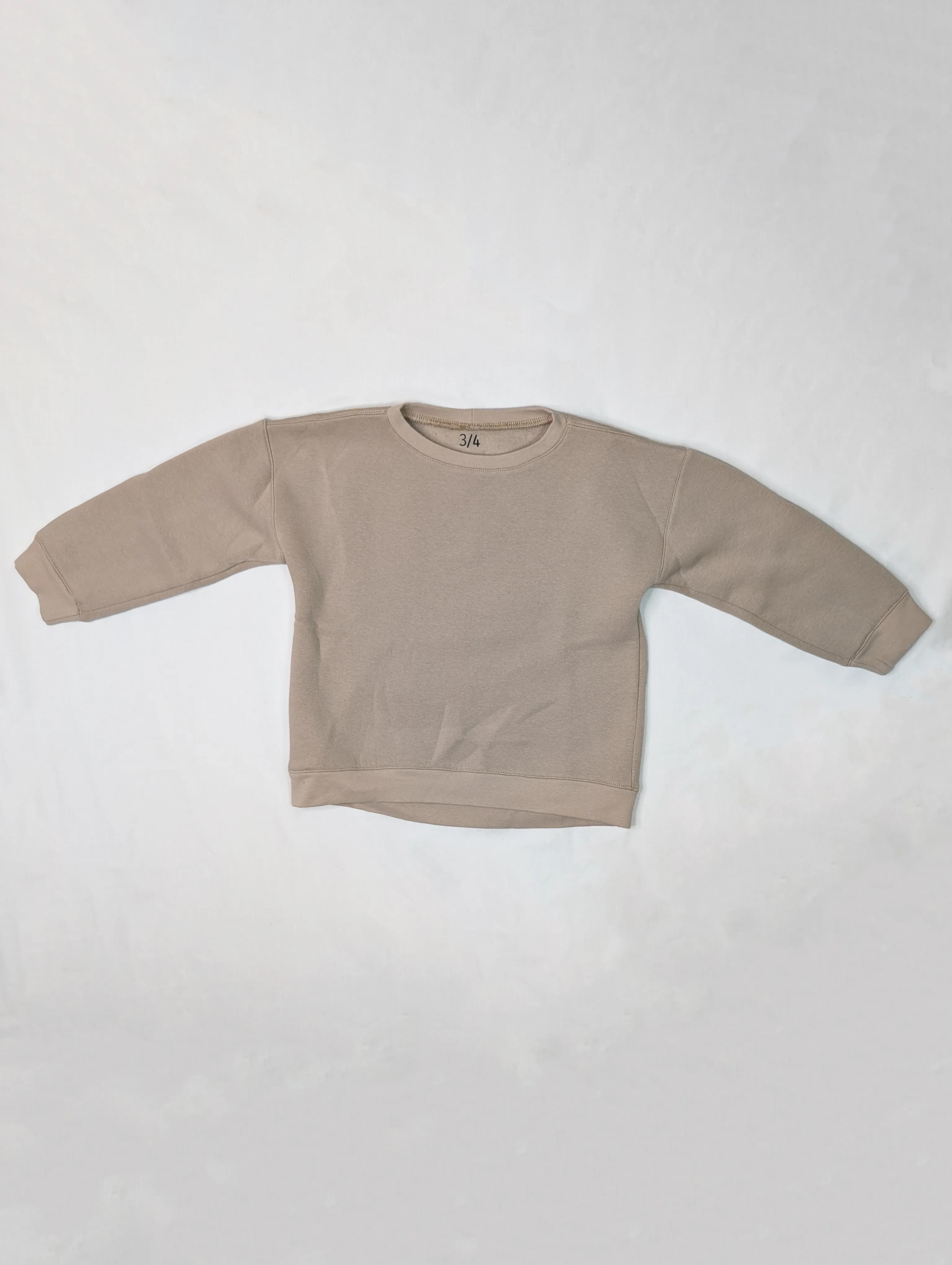 Ensemble jogging beige