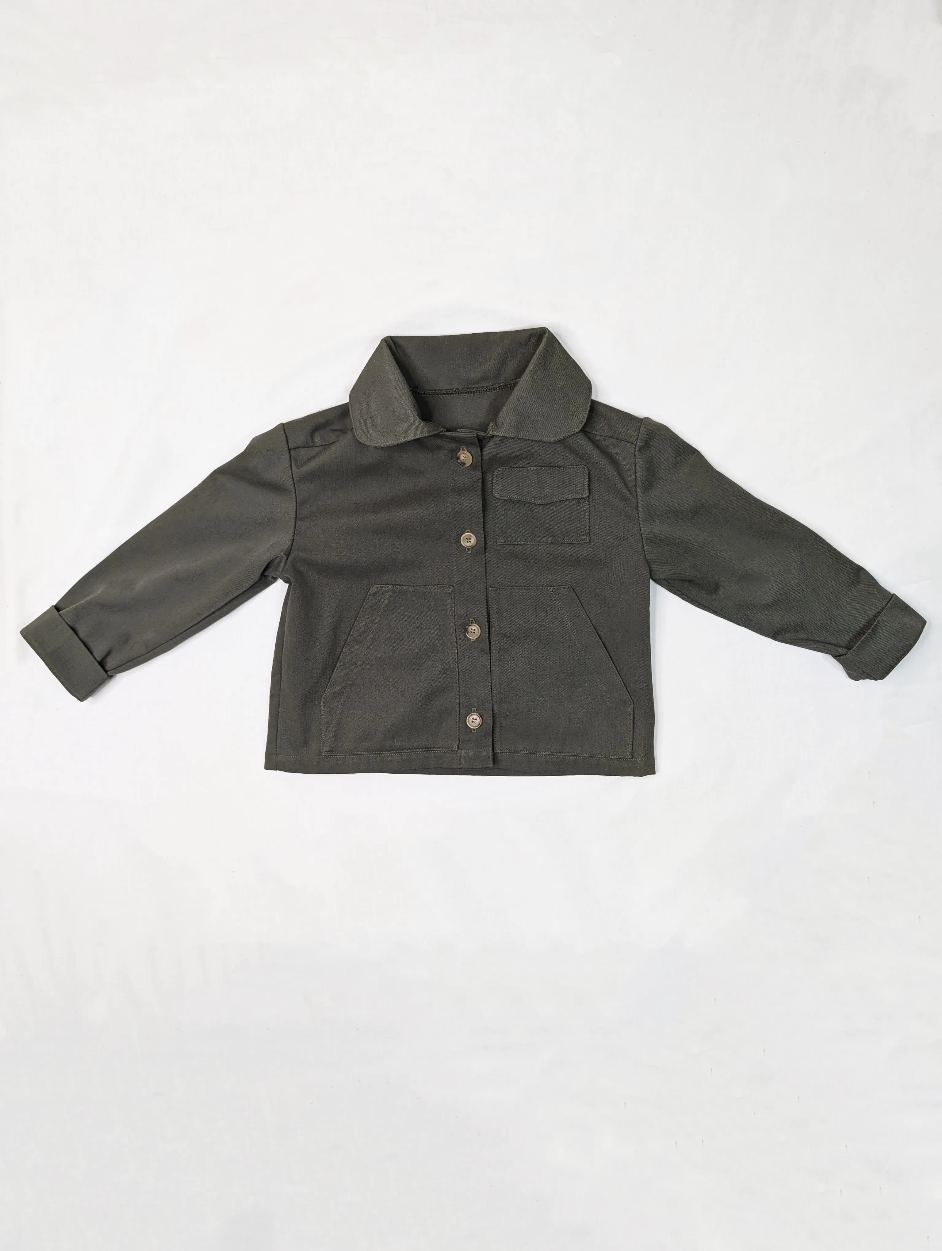 Veste en gabardine