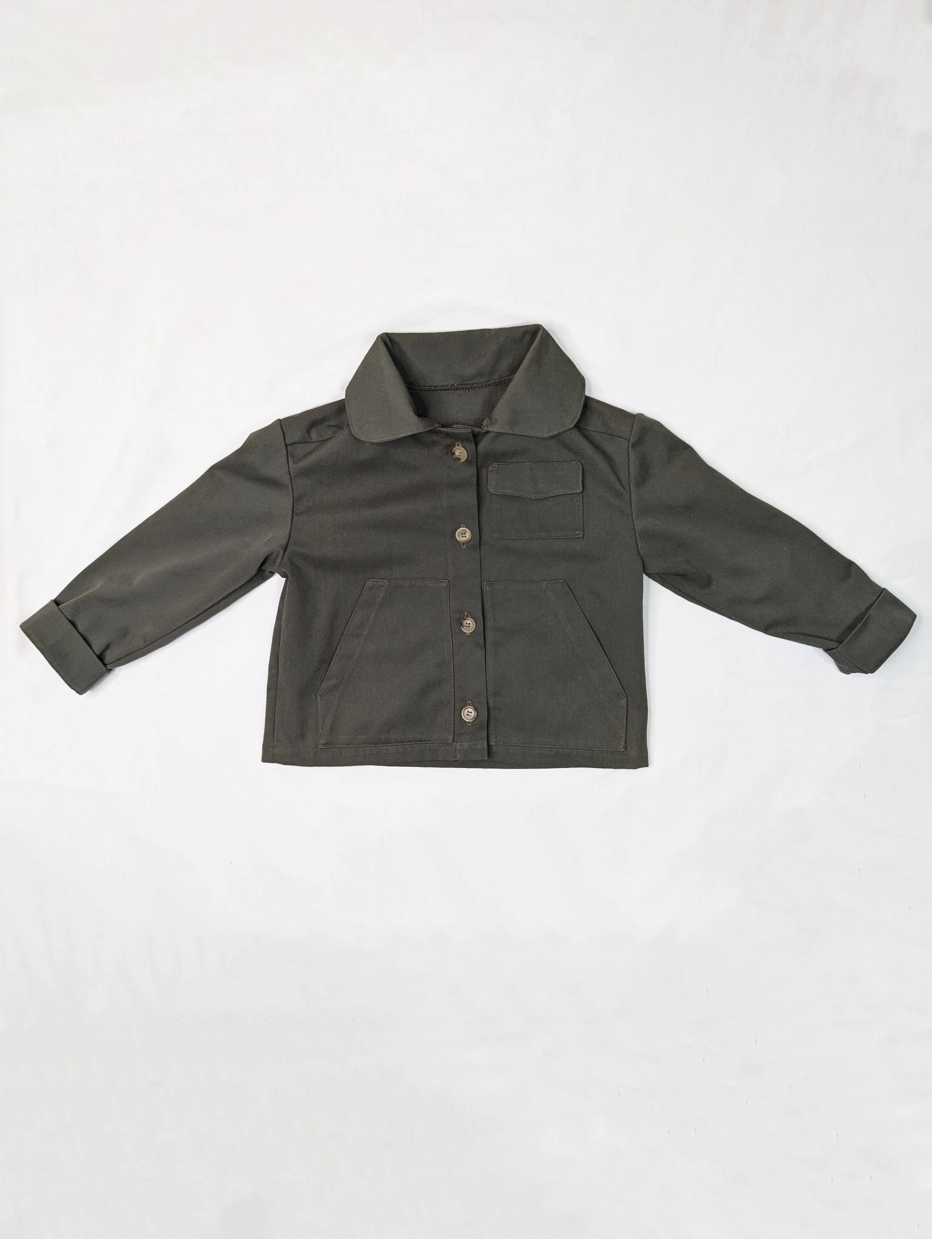Veste en gabardine